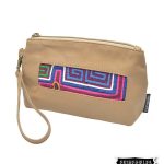 Cosmetiquera en cuero para mujer