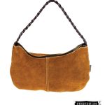 Bolso redondo en cuero