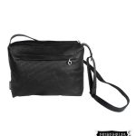 Bolso en cuero negro