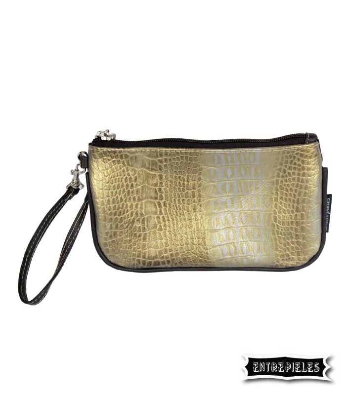 Bolso auxiliar de mano borado