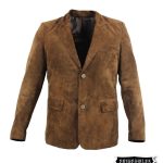 Blazer para hombre en cuero