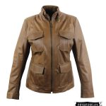 Chaqueta para mujer en cuero