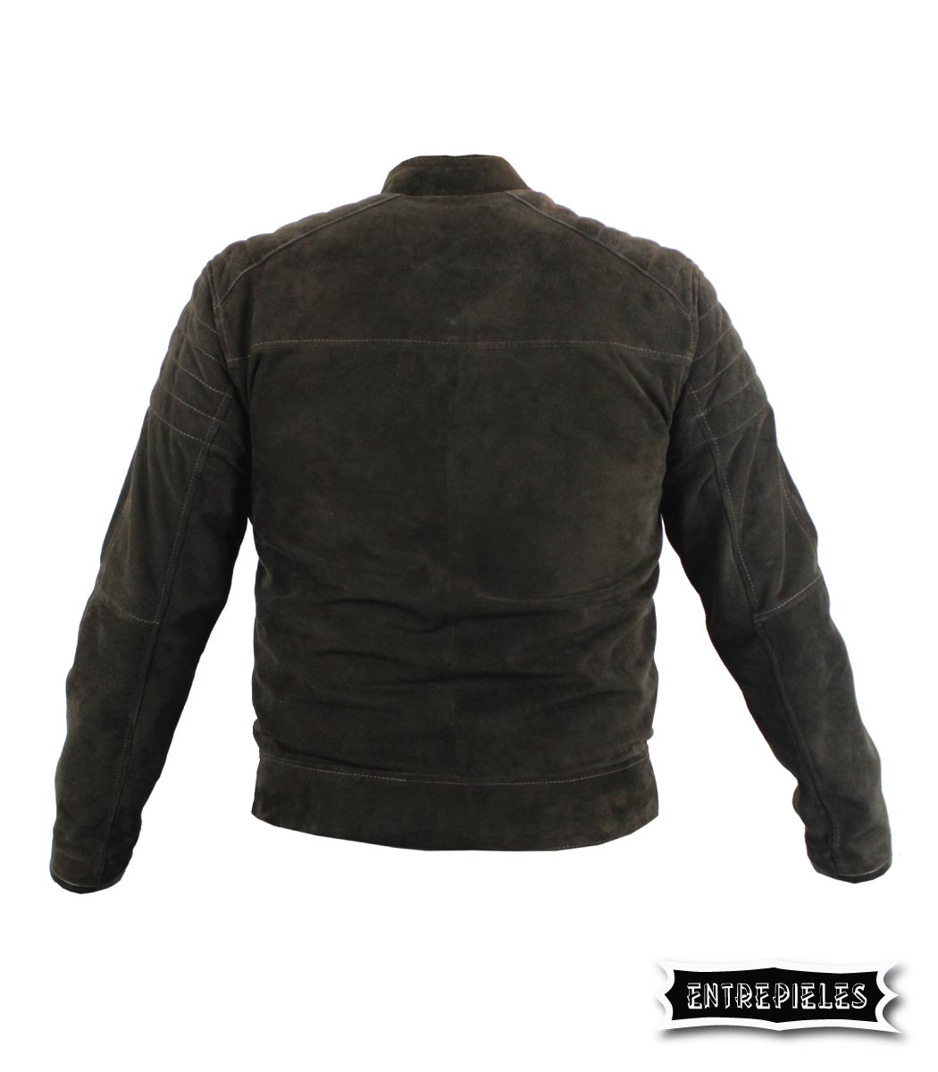 Entrepieles Chaqueta Moto en Cuero para Hombre
