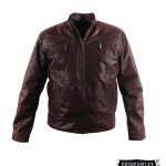 Chaqueta roquera para hombre en cuero