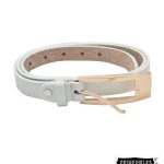 cinturón para mujer blanco