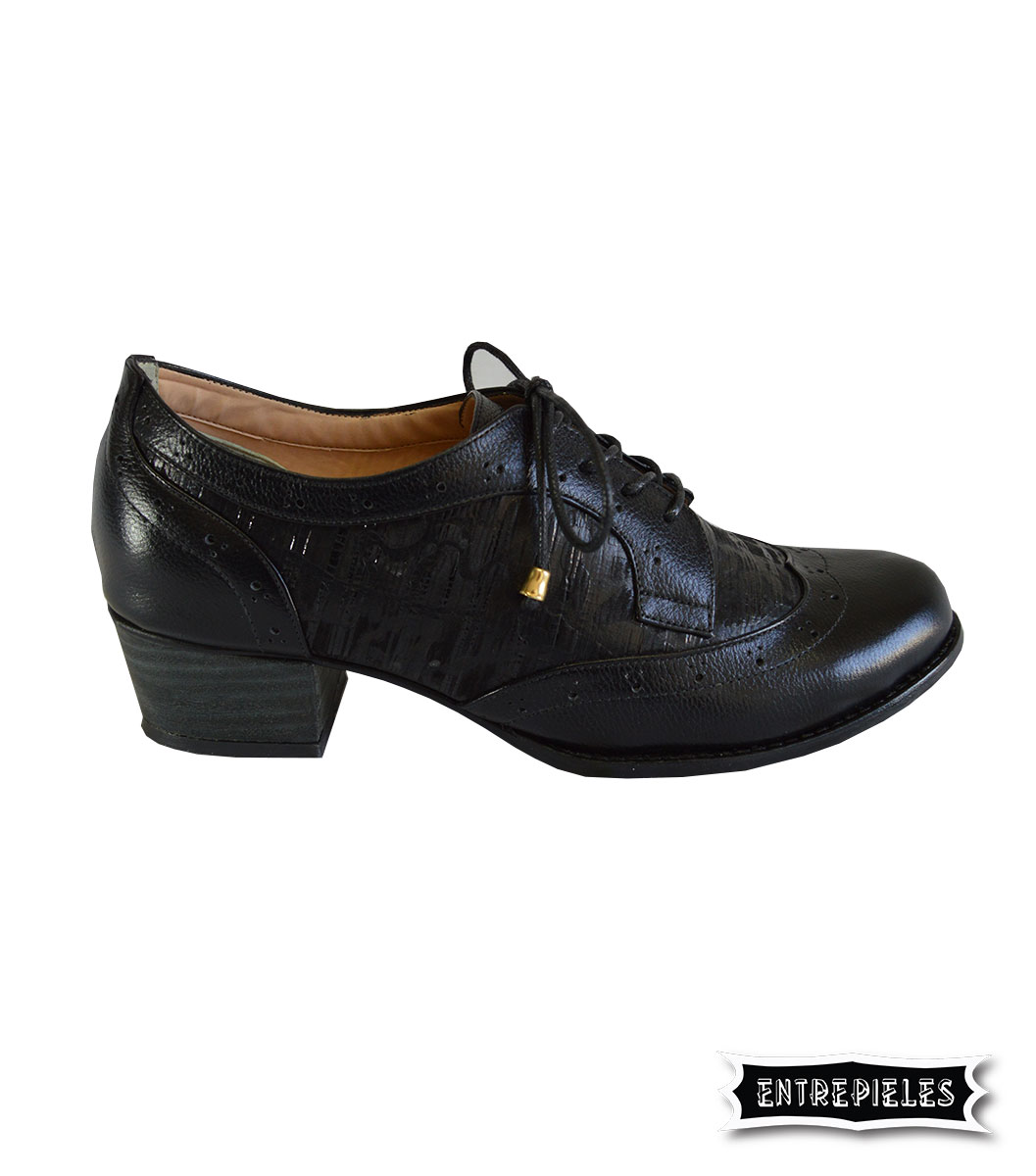 botines de cuero para mujer