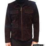 Chaqueta gamuza cuero