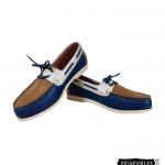 Zapatos tipo apache en cuero para mujer