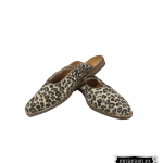 Zuecos piel color miel para mujer