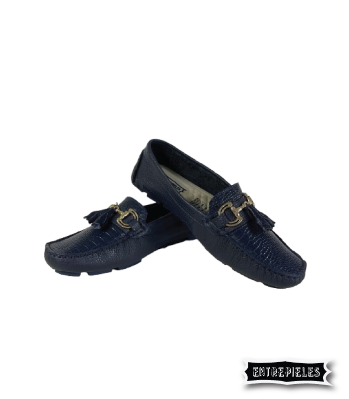 Mocasines azules