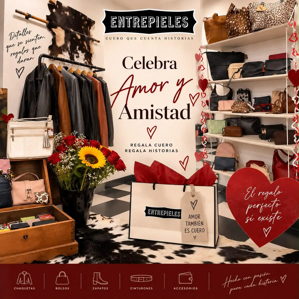 Celebra Amor y Amistad con Entrepieles